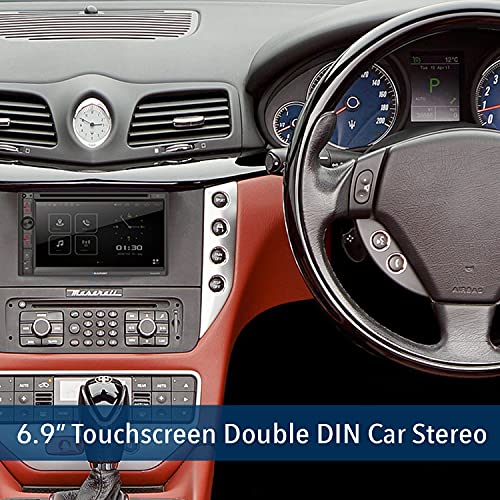 BLAUPUNKT Concord20 Double Din Car Stereo in-Dash 6.9-Inch Touchscreen Multimedia DVD/CD Receiver with Bluetooth, AM/FM, Aux Input, USB Port, MicroSD Car Slot BLAUPUNKT Concord20 Double Din Car Stereo in-Dash 6.9-Inch Touchscreen Multimedia DVD/CD Receiver with Bluetooth, AM/FM, Aux Input, USB Port, MicroSD Car Slot